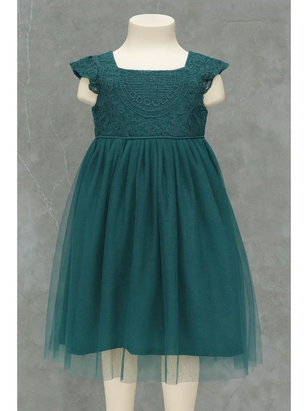 NWT Kensie Girl Teal Green Midi Dress - Size 4 - Picture 1 of 8